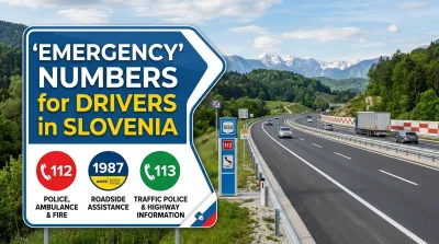 Cunoașterea numerelor de urgență atunci când conduceți în Slovenia poate fi utilă.